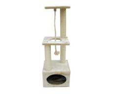 Kerbl Kratzbaum PLATIN PRO Höhe: 109 cm, beige