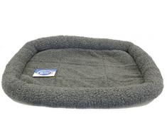 Duvo+ 712/038 Kissen Draht-Käfig Sheepskin, XL, grau