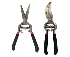 Spear & Jackson CUTTINGSET17 Vintage Bypass Garten- Und Baumscheren-Set, Schwarz, Rot, Silber