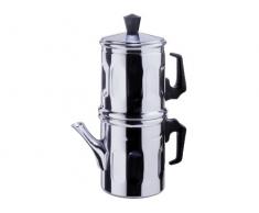 Traditionelle Caffettiera Napoletana, Alluminium, Tassen: 3 - 4