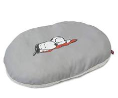 Silvio Design 22169.128 Kuschelkissen Snoopy grau, 850 g
