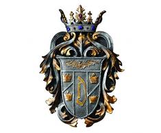 Design Toscano Graf Drakulas Wappen, Wandschild