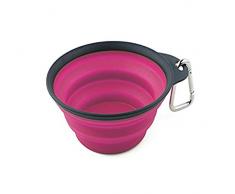 Dexas 0084297307110 Popware für Haustiere klappbar Reisebecher, groß