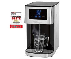 Profi Cook PC-HWS 1145 Heißwasserspender, Edelstahlgehäuse, heißes Wasser auf Knopfdruck in circa 3 Sekunden, LED-Display mit Sensor Touch-Bedienung, 2600 Watt