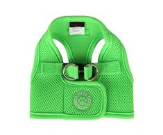 Puppia PAPA-AC1325 Neon Soft Geschirr B, XL, grün