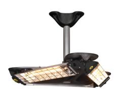 Mo-El Infrarot Heizstrahler Triangolo Decke IP65, Mehrfarbig, 3600 Watt