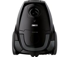 Zanussi 900258266 ZANCG21EB Staubsauger mit Beutel, 1.24 liters, Ebony Black