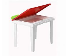 Nnardi Kindertisch weiss- Rot Aladino 07000