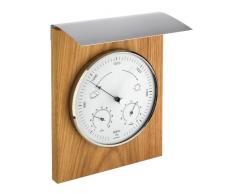 TFA Dostmann Analoge Wetterstation, für innen und außen, Barometer, Thermometer, Hygrometer, wetterfest