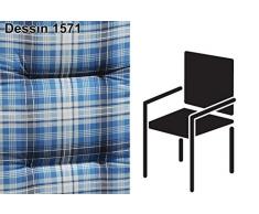 BEST 05101571 Sesselauflage nieder 100 x 50 x 6 cm, D.1571