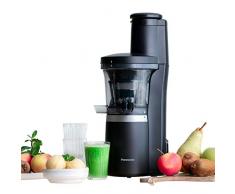 Panasonic Slow Juicer MJ-L700KXE (Entsafter Gemüse und Obst, Zitruspresse automatisch, Entsafter, Edelstahl, Kunststoff, 150 W, mattschwarz)