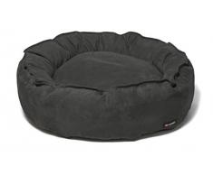 Großes Shrimpy Nest Bett aus Velourslederimitat