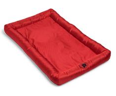 Petface Wasserdicht Memory Foam Nackenrolle Matte, 85,5 cm, rot