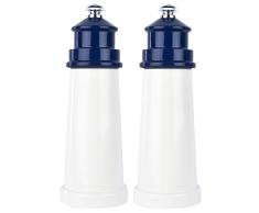 Fletchers Mill Pfeffer- und Salzmühle Lighthouse 15,2 cm, Kobaltblau