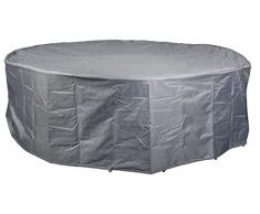 Happy People Schutzhülle Wehncke Abdeckung für runde Garten Sitzgruppe, grau