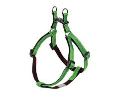 Nobby Geschirr Soft Grip hellgrün / braun Brust: 60/86 cm; B: 25 mm