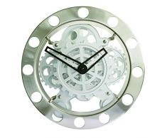 Majestic 109271 _ SL Wanduhr, silver