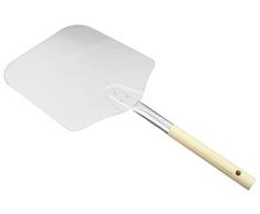 Justus Zubehör, Pizzaschaufel aus Aluminium, alufarbig, 68x32x6,5 cm, 1311 09