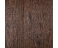 PVC Bodenbelag Holzoptik Auslegware 2,6 mm Dicke Stabparkett Dunkelbraun 200 x 400 cm. Weitere Farben und Größen verfügbar