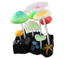 sourcingmap Aquarium Kunstpflanze Aquarium Coral Aquatic Ornament Glowing