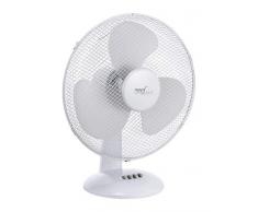 Melchioni Family MF 1710T40 Tischventilator Durchmesser 40 cm, weiß