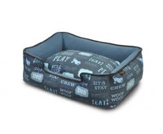 P.L.A.Y – Pet Lifestyle & You PY3006AMF Lounge Bett Dogs Life, M, dunkelblau