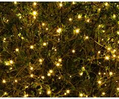 Noma 400 Solar Warmweiß LED Multifunktions-Girlande Lichterkette Lichterkette Einheitsgröße