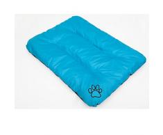 Hobbydog R1 EKONIE8 Hundebett ECO Schlafplatz Ruheplatz Hundematratze Hundekissen, 90 x 60 cm, L, blau