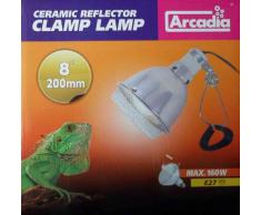 Ardacia ARM160X Reflektor- Klemmleuchte Lampe, 20 cm
