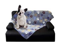 Nobby 60881 Hundedecke Classic Lissi dunkelgrau L x B: 75 x 100 cm, M, dunkelgrau