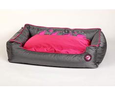 Kiwi Walker Schlafsofa aus Memory-Schaum, Größe XL (95 x 65 x 26 cm), Pink/Grau