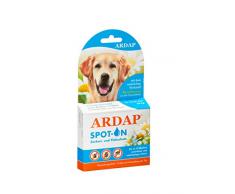 ARDAP Spot On - Zecken & Flohschutz für Hunde über 25kg - Natürlicher Wirkstoff - Bis zu 12 Wochen nachhaltiger Langzeitschutz