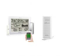 Mobile Alerts MA 10006 Set inklusive Wetterstation MA10410 und Gateway, Datenübertragung von Temperatur und Luftfeucht direkt aufdas Smartphone & Alerts MA 10101 Temperatursender, Zusatzsender