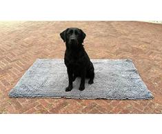 Doggy Dry Mikrofaser Chenille Fußmatte für Wet Dog Pfoten, 66 x 91,4 cm, groß