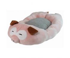 Croci C2178433 Flauschige Relax Pig Pet Bett 75 cm
