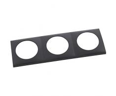 Berker Integro Flow Rahmen 3-fach anthrazit matt lose