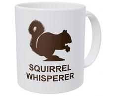 Eichhörnchen 201811p 11 Unzen Funny Kaffee Becher von aviento 490 Gramm Ultra Weiß AAA