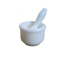 OreWork 321250 Mörser mit Schläger aus PE-HD Sanitär PE-HD Ø120 x 90 mm