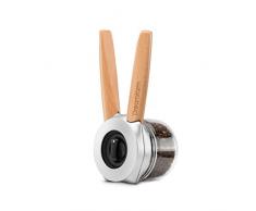 Dreamfarm Salz- und Pfeffermühle, Schwarz und Holz