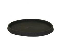 Floralo Untersetzer Terni frostsicher, rund, taupe / granit, 48 cm