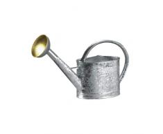 Guillouard Gießkanne mit Apfel, Messing, verzinkter Stahl