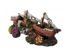 Europet Bernina Aquarium Dekoration SUNKEN SHIP -L- 25 x 10,5 x 11,5cm #234-411599