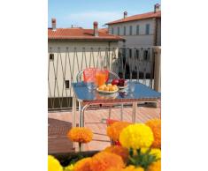 Tisch 70 x 70 Allum/ACC.impil.