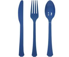 Hanna K. Signature Collection Besteck-Set, 24 Stück, schwer, Blau