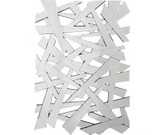 Kare 74892 Wandspiegel Coccio, groÃer, moderner Designer-Dekospiegel, ausgefallener XXL-Designspiegel in Scherbenoptik (H/B/T) 140x100x3cm