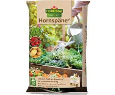 Florissa Natürlich 58514 PLUS | mit Nitroderm für die schnelle Wirkung und Hornspäne für die Langzeitwirkung | mit NATUR im GARTEN und biologisch GÄRTNERN Gütesiegel (5 kg), Braun