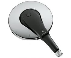 WMF Perfect Pro Ersatzdeckel, für Schnellkochtopf 3,0l 4,5l, 6,5l 8,5l, Schnelltopf 22 cm, Cromargan Edelstahl poliert, Kunststoffgriff, 2 Kochstufen, All-In-One Drehknopf
