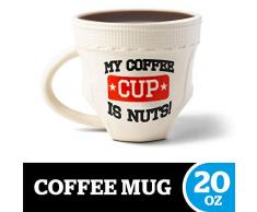 BigMouth Inc. Unterwäsche-Kaffeetasse - lustige 5oz Keramik Kaffeetasse in Unterwäsche, weiß - perfekt für Zuhause oder Büro - ein tolles Geschenk