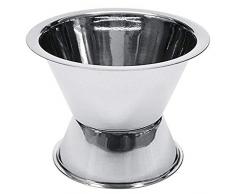 Fackelmann Cocktailmaß, Messbecher für Spirituosen, Barmaß aus Edelstahl (Farbe: Silber), Menge: 1 Stück