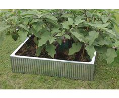 Hansons Garden Hochbeet für Garten, verzinkt